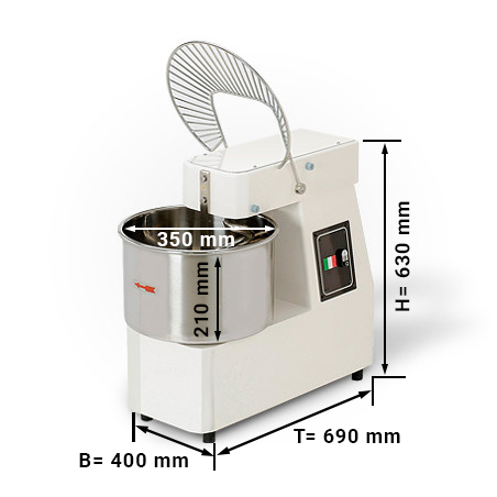 Тестомес (объём: 22 л /18 кг ) GGM Gastro - 1