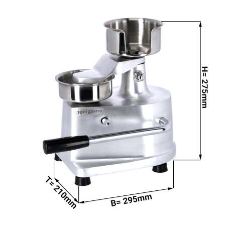 Пресс для гамбургеров (диаметр котлеты: 150 mm) GGM Gastro - 1