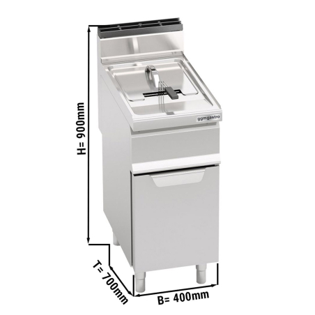 Фритюрница (газовая / напольная) GGM Gastro - 1
