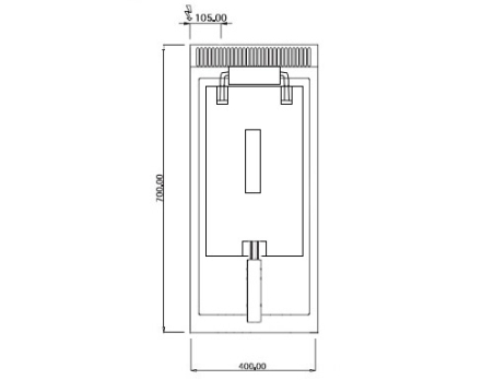 Фритюрниця електрична - 10 Л (9 kW) GGM Gastro - 4