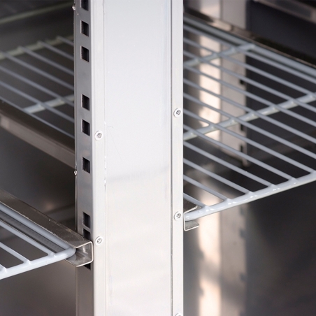 Морозильний стіл ECO 1,36 x 0,7 m (2 двері) GGM Gastro - 8