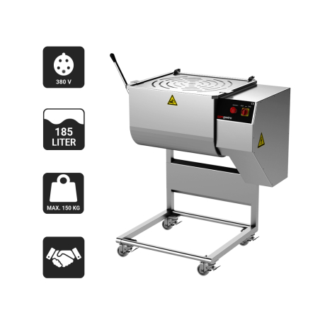 Фаршомішалка електрична - 150 kg GGM Gastro - 2