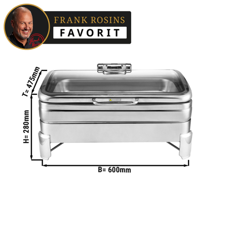 Мармит для готовых блюд (объем: 11,2 л / материал: нержав.сталь) GGM Gastro - 1