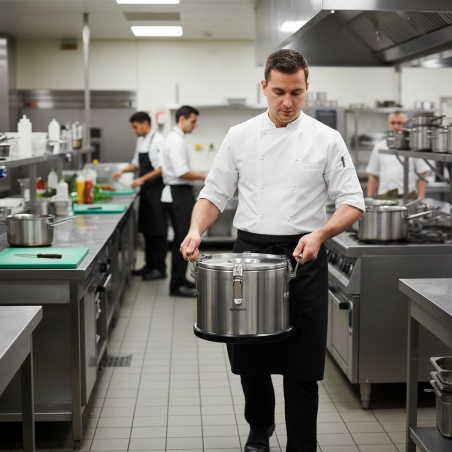 Термос для перевозки еды 20 л GGM Gastro - 14