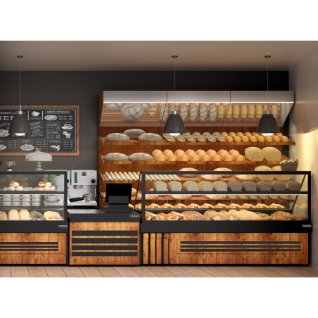 Прилавок - 0,9 x 0,8 m GGM Gastro - 3