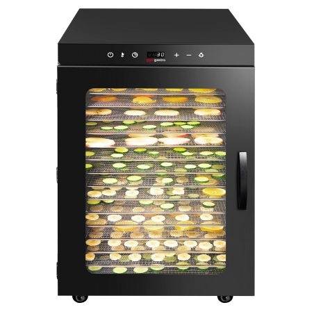 Дегідратор - 16 полиць чорний GGM Gastro - 7