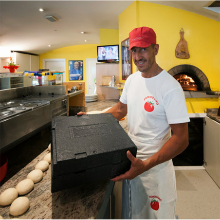 Універсальний термобокс - 56,7 літра - з кришкою GGM Gastro - 3