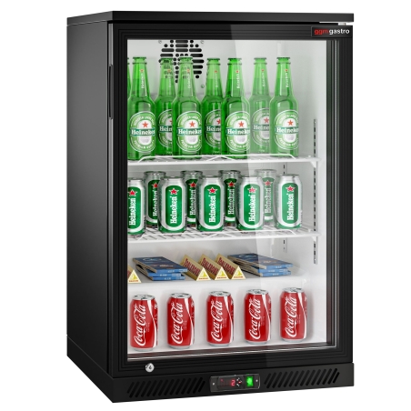 Холодильник барный - 0,6 m - 126 Л - 1 стеклянная дверь GGM Gastro - 3