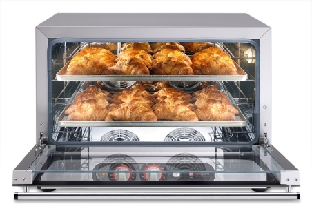 Конвекційна піч електрична з парозволоженням- 4x GN 1/1 або EN 60x40 GGM Gastro - 4