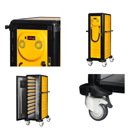 Термо Візок з підігрівом - 24x GN 1/1 GGM Gastro - 5