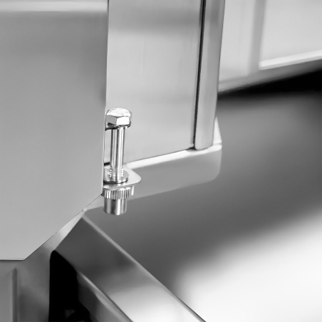 Газовий гриль для гірос/дьонер-кебаба - 3 пальники - макс. 40 кг - вкл. 2 захисні пластини та 2 дверей - 6