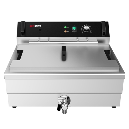 Фритюрниця з решіткою для стікання жиру — для риби та випічки GGM Gastro - 3