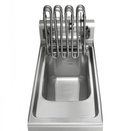 Фритюрниця електрична - 11,5 Л (9 kW - з підставкою 1 двері GGM Gastro - 4