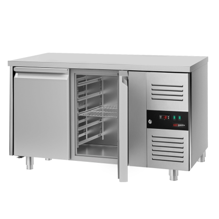 Морозильний стіл ECO 1,36 x 0,7 m (2 двері) GGM Gastro - 6