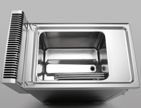 Фритюрниця електрична 22+22 літри (44 кВт) GGM Gastro - 3