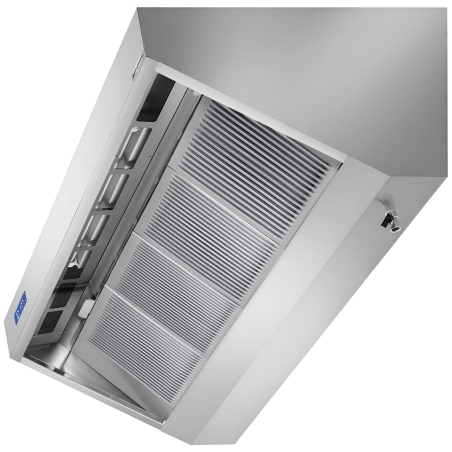 Зонт вытяжной пристенный 2,0 м (мотор, регулятор, фильтр, лампа) GGM Gastro - 3