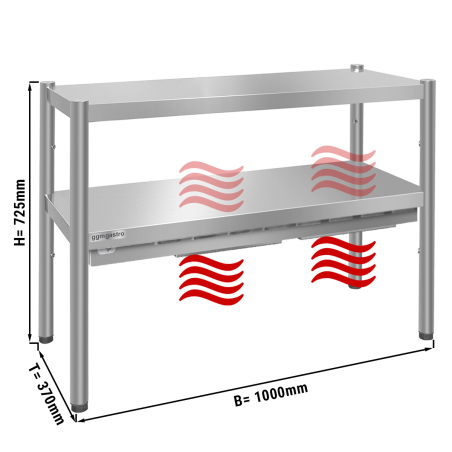 Тепловий міст PREMIUM 1,0 m - два рівніn 0,7 m висота GGM Gastro - 1