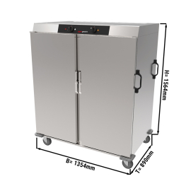 Візок банкетний - 20x GN 2/1 або 40x GN 1/1 GGM Gastro