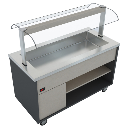 Теплова витрина - 1,6 x 0,8 m - 4x GN 1/1 GGM Gastro - 3