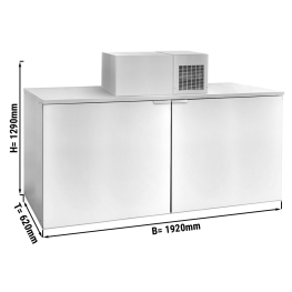 Охладитель бочек 4x 50 л / c агрегата GGM Gastro