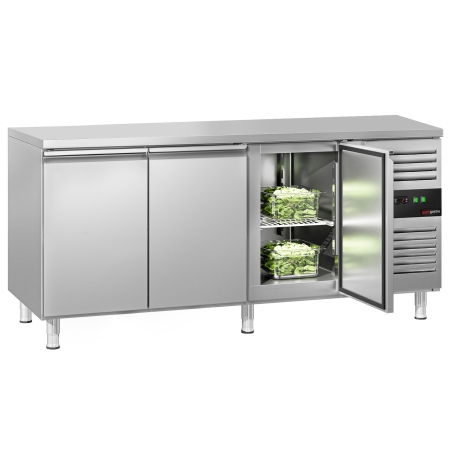 Холодильний стіл ЕСО - 1,8 x 0,7 m / 3 двері GGM Gastro - 3
