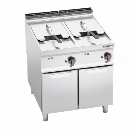 Фритюрниця електрична 22+22 літри (44 кВт) GGM Gastro - 2