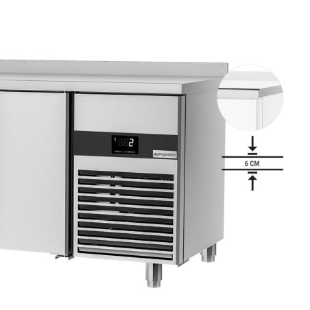 Холодильный стол PREMIUM - 1.86 x 0.7 m (1 дверца, 4 выдвижн.секции) GGM Gastro - 5