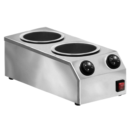 Ванна для темперирования шоколада - 2x 2л GGM Gastro