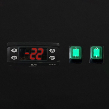 Морозильний стіл ECO 2,2 x 0,7 м (4 двері) GGM Gastro - 11