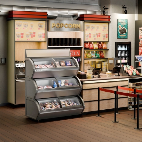 Морозильна вітрина - 3 секції GGM Gastro - 9