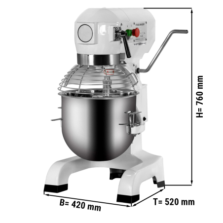 Миксер Планетарный – 20 Л GGM Gastro - 1