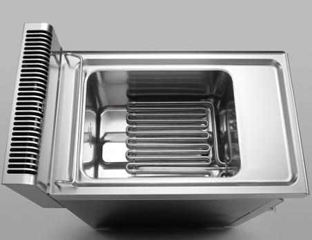 Фритюрниця електрична 22+22 літри (44 кВт) GGM Gastro - 4