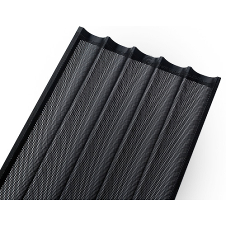 Противень для багетов алюминиевый - тефлоновое покрытие EN 400 x 600 GGM Gastro - 1