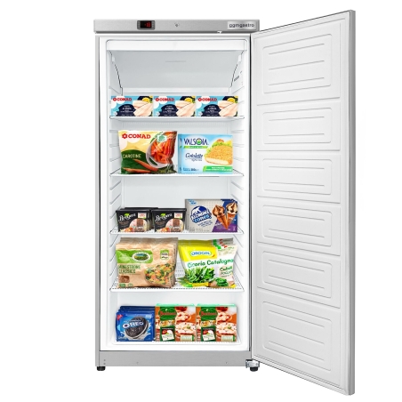 Морозильный шкаф - объем: 600 л / 1 дверь / материал: нержав.сталь GGM Gastro - 5