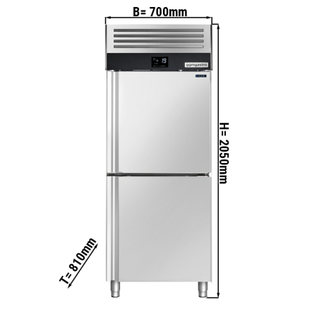 Морозильный шкаф - 0.7 x 0.81 m / обьем: 700 л GGM Gastro - 1