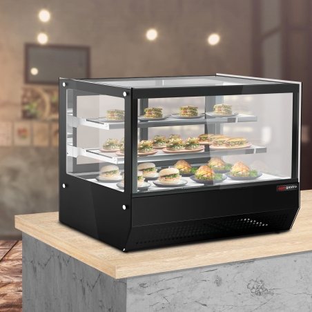 Холодильная настольная витрина - объем: 160 л / GGM Gastro - 5