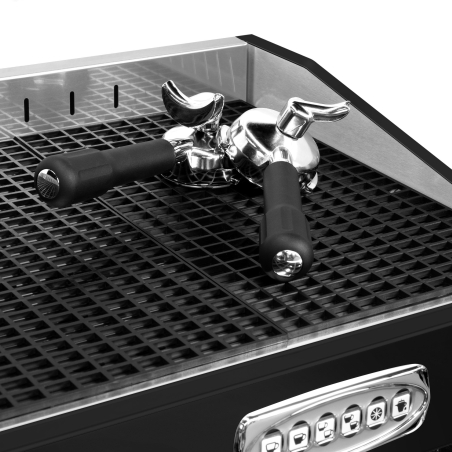 Кавомашина з портафільтром Eminence - Двопостова - вкл. систему преінфузії - Чорна - 10