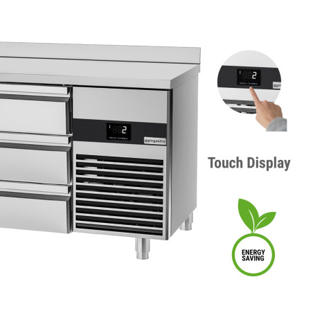 Холодильный стол PREMIUM - 1.4 x 0.7 m (6 выдвижн.секций) GGM Gastro - 4