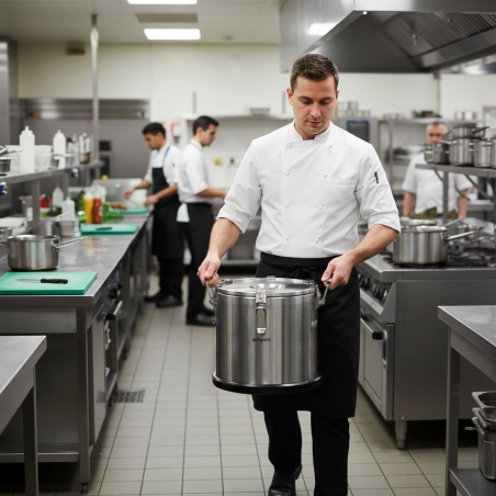 Термос для перевозки еды 35 л GGM Gastro - 14