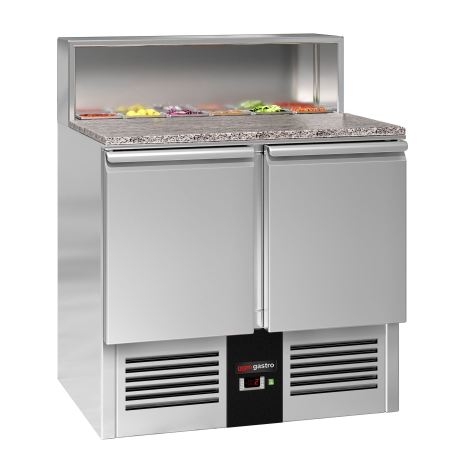 Холодильний стіл саладетта PREMIUM 0,90 m x 0,70 m / 2 двері / 240 л GGM Gastro - 3