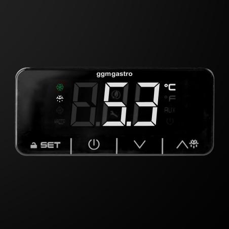 Холодильний стіл з настінною холодильною вітриною - 1800x700 мм GGM Gastro - 7