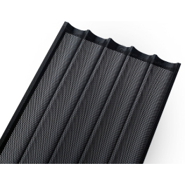 Деко для випічки багетів алюмінієве із тефлоновим покриттям EN 400 x 600 GGM Gastro