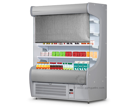 Холодильна гірка - 1,5 x 0,7 m - з 4 полиця GGM Gastro - 5