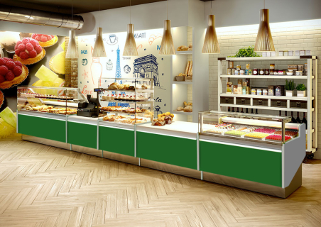 Xолодильная витрина для мясной продукции (обьем: 253л) GGM Gastro - 7