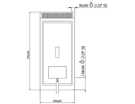 Фритюрница (газовая / напольная) GGM Gastro - 5