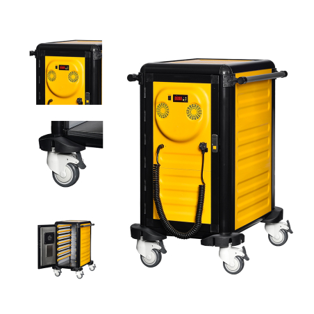 Термотележка - 14x GN 1/1 GGM Gastro - 4