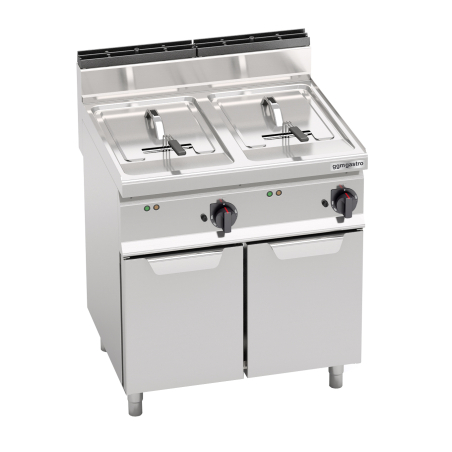 Фритюрниця електрична 18+18 літрів (27 кВт) GGM Gastro - 9