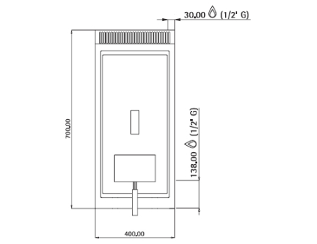 Фритюрниця газова 10 літрів (6,9 кВт) GGM Gastro - 5