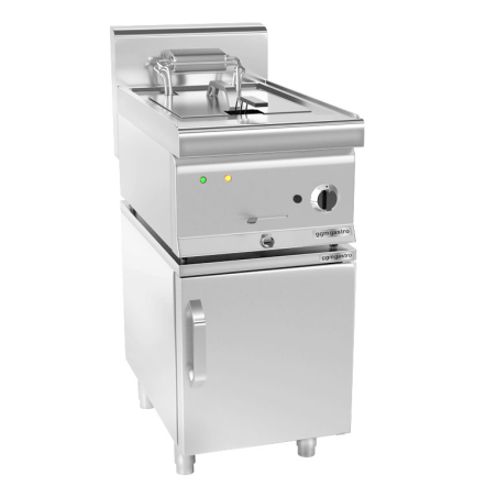 Фритюрниця електрична - 11,5 Л (9 kW - з підставкою 1 двері GGM Gastro - 2