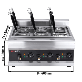 Макароноварка электрическая - 6 корзин / мощность: 3 кВт  GGM Gastro